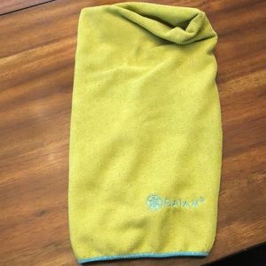 Small yoga towel